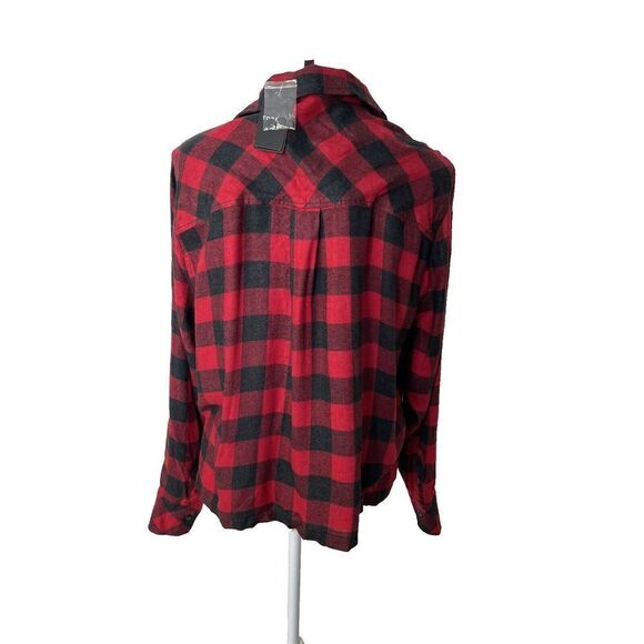 New Torrid Sleep Size L 0 Buffalo Check Pajama Set Red Black p NWT - Picture 6 of 11